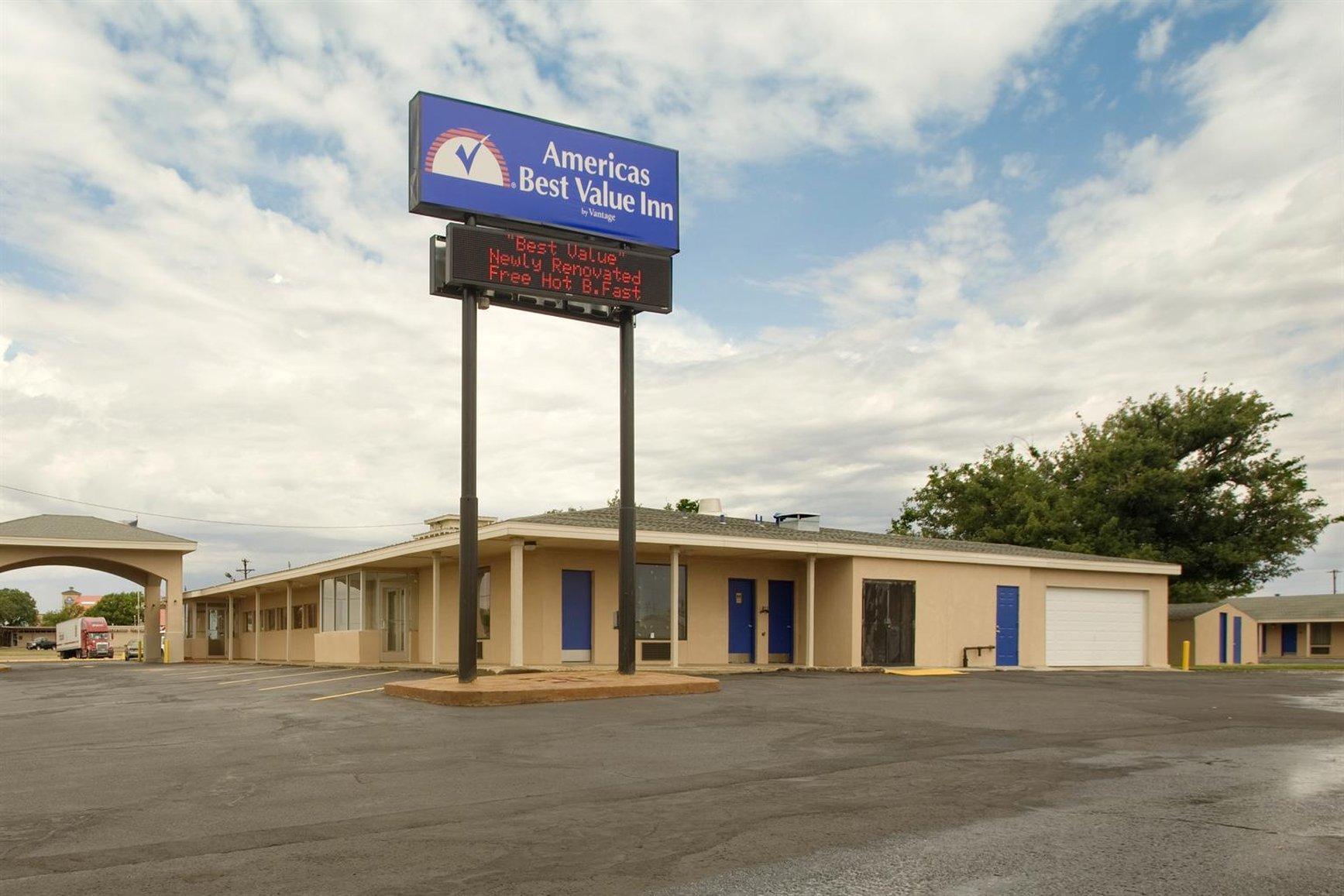 Americas Best Value Inn Lubbock East Kültér fotó
